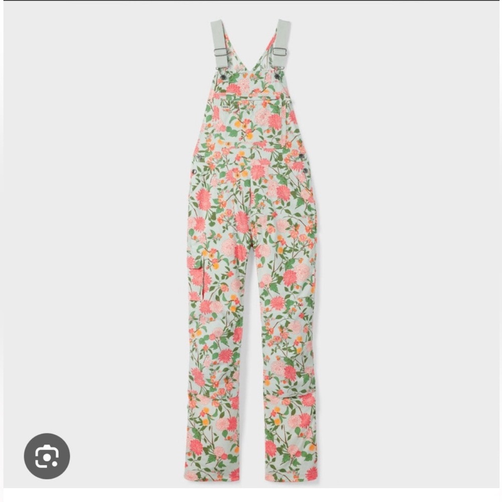 Duluth Trading Co Women’s Heirloom Gardening Bib Overalls Dahlia Medium x 31